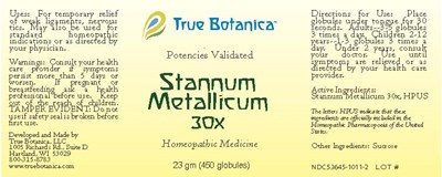 Stannum Metallicum 30X - Stannum Metallicum 30X 25 gm v1 5 2013
